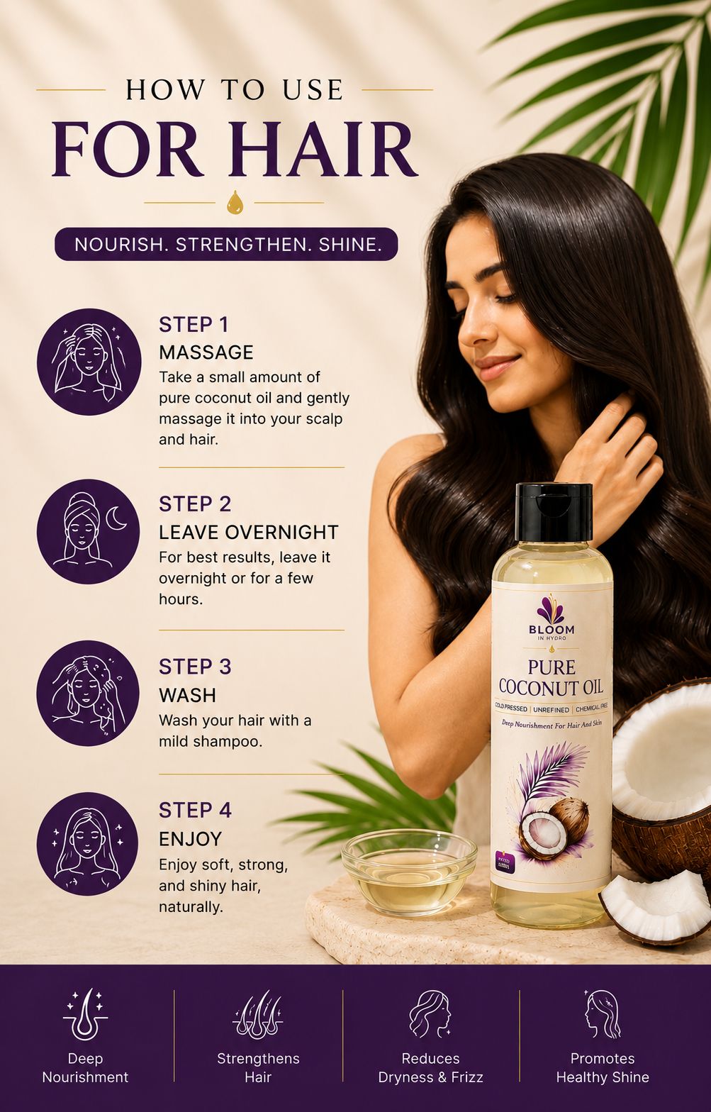100% PURE COCONUT OIL