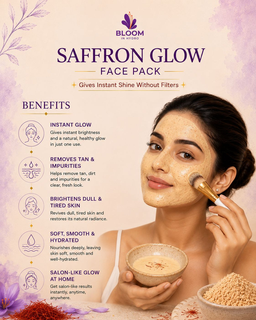 SAFFRON GLOW FACE PACK