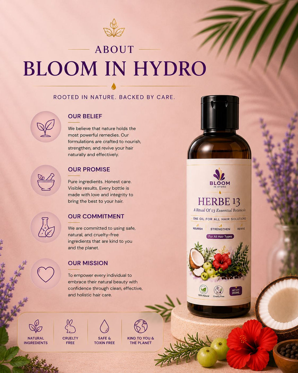 HERBE 13 – Herbal Hair Oil