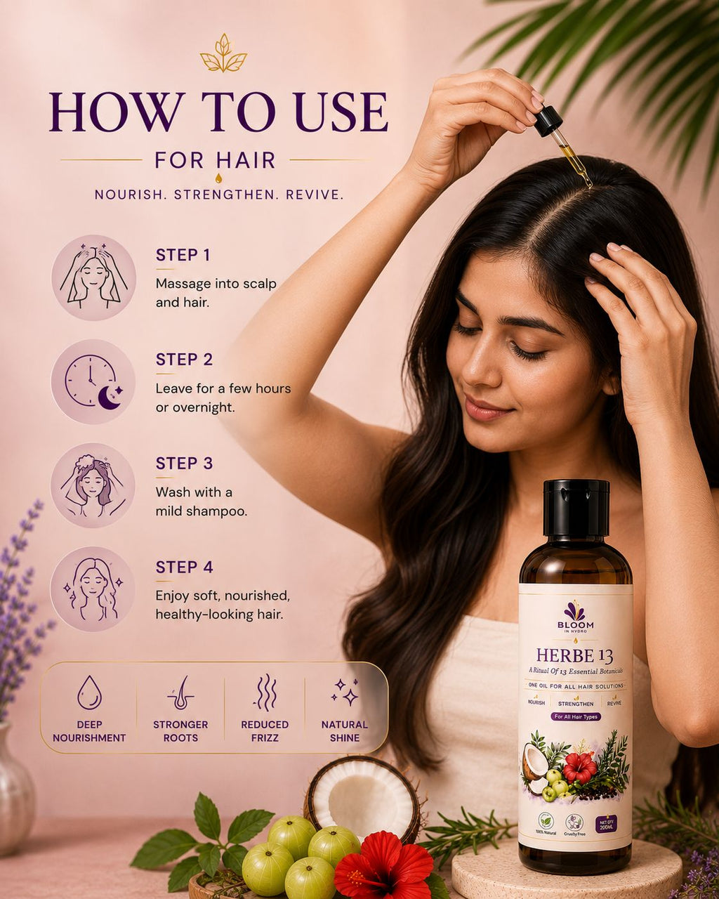 HERBE 13 – Herbal Hair Oil