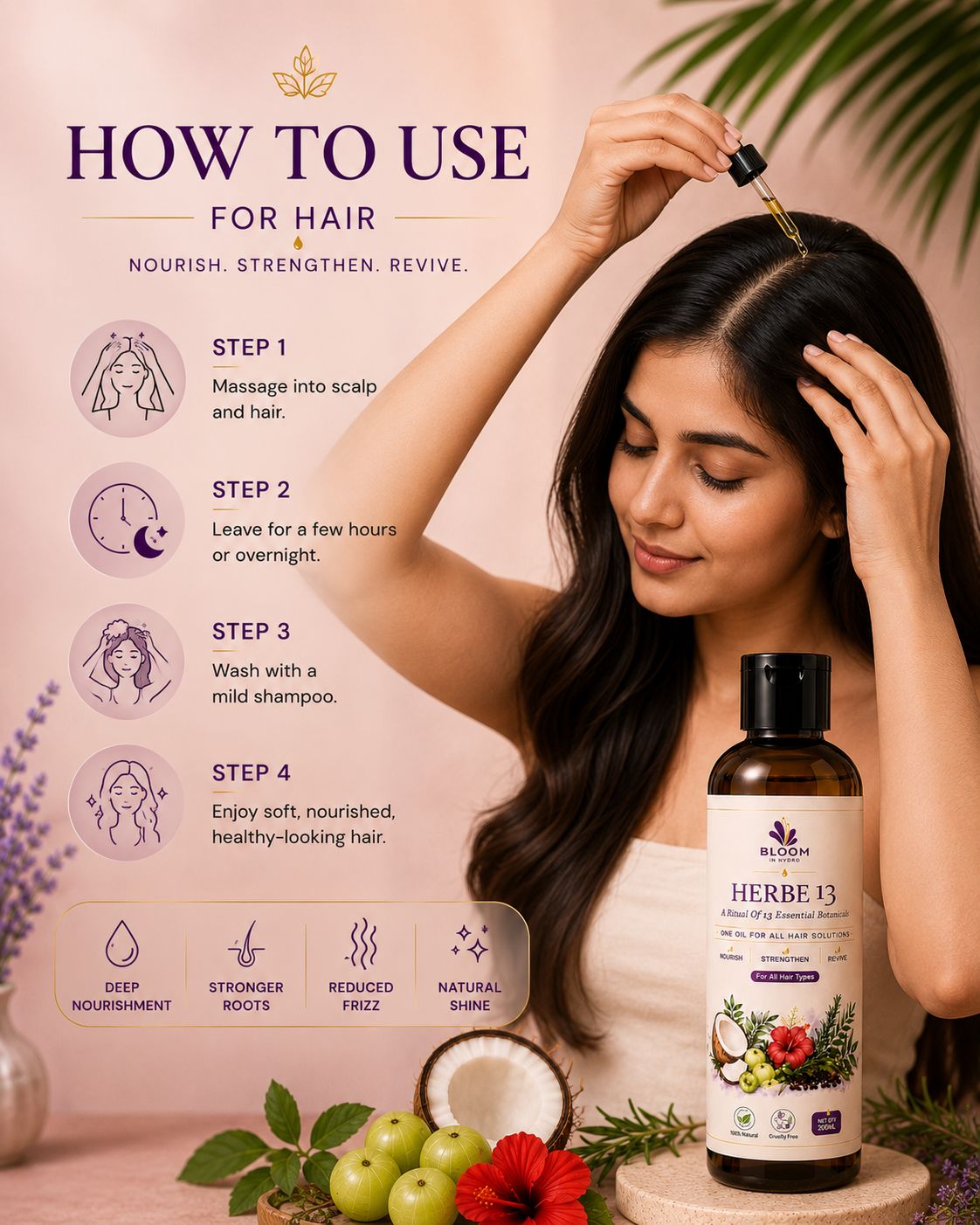 HERBE 13 – Herbal Hair Oil