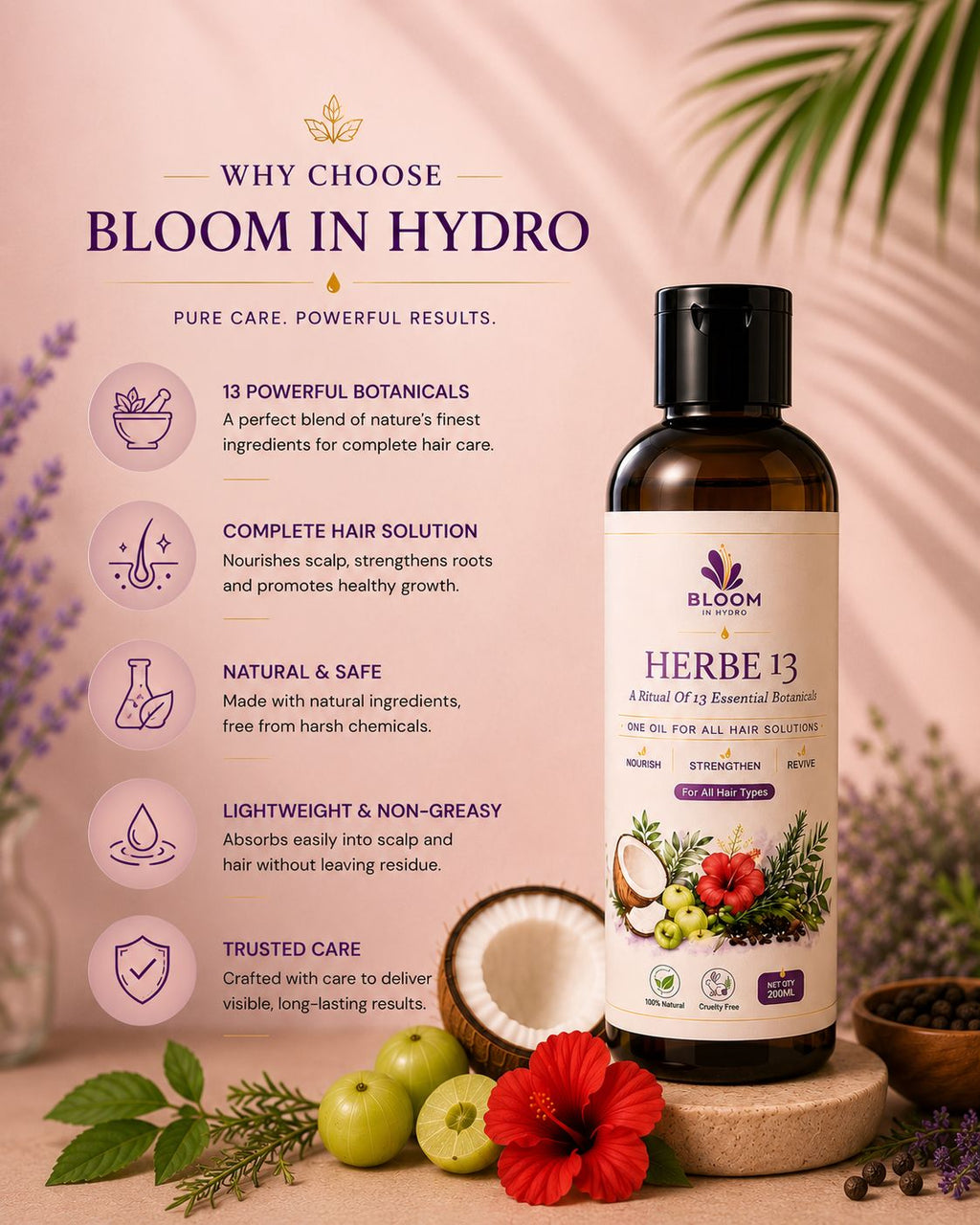 HERBE 13 – Herbal Hair Oil